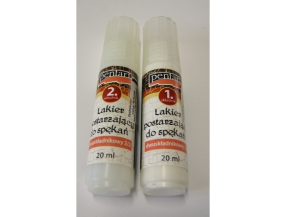 Werniks do Spękań Pentart - Classic Dwuskładnikowy 2x20 ml.